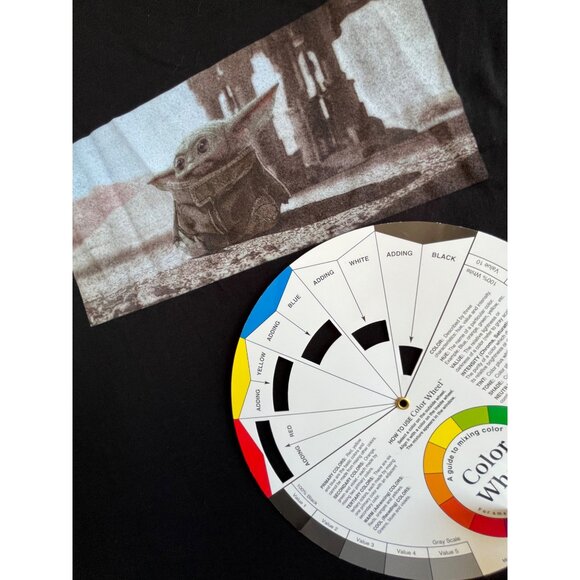 Star Wars Mandalorian Grogu Womens T-Shirt By Torrid Black Graphic Tee Size 3XL - Picture 10 of 11